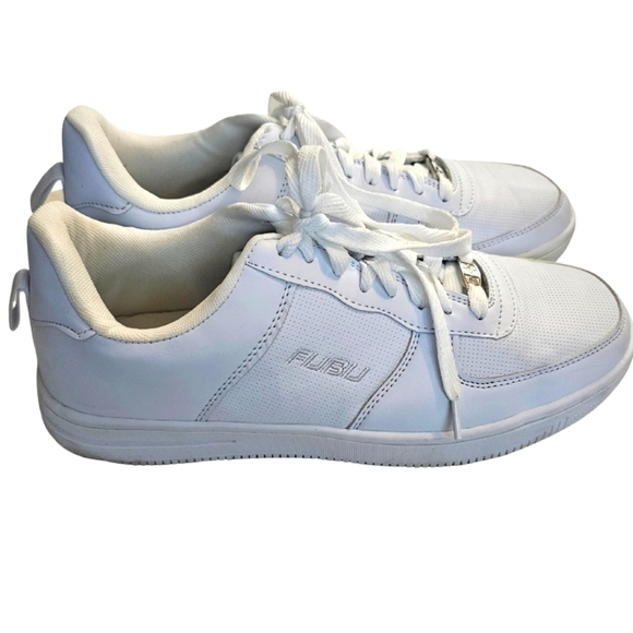 FUBU Men's Tribute Basketball Sneakers in white size 10.5 - Picture 2 of 6